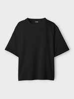 Jacquemus Jacquemus T-Shirt, Black, The Rond Carré Short Sleeve T-shirt In Black