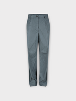 Dries Van Noten Dries Van Noten Trousers, Green, Pincks Cotton Straight Leg Pants In Bottle