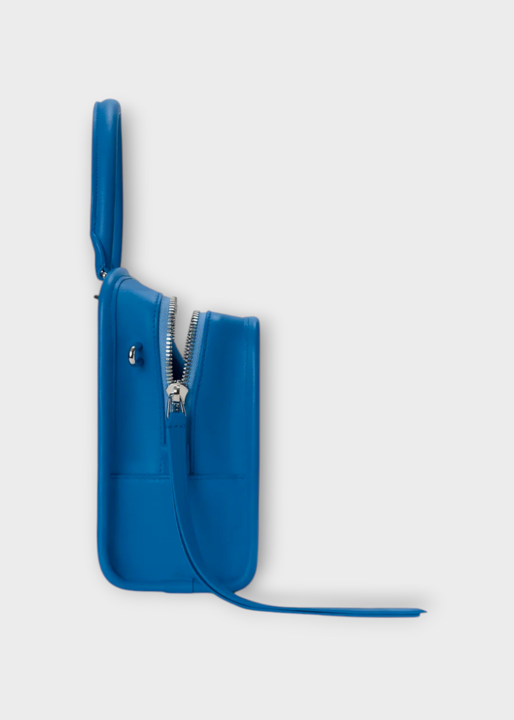 Loewe Loewe Bag, Blue, Amazona 180 Calf Leather Top Handle Small Bag in Royal Azur