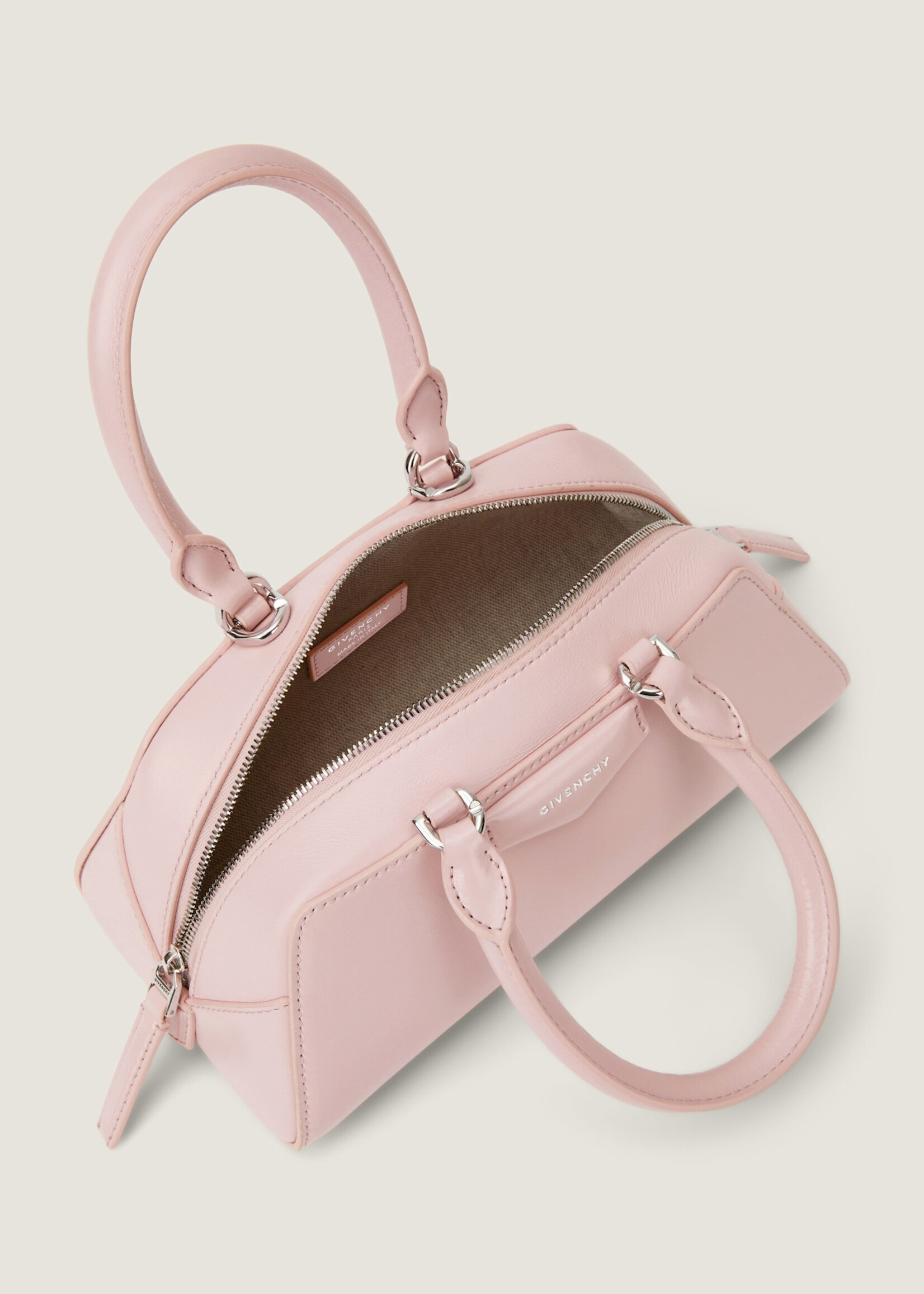Givenchy Givenchy Bag, Pink, Mini Antigona East-West Bag In Baby Pink