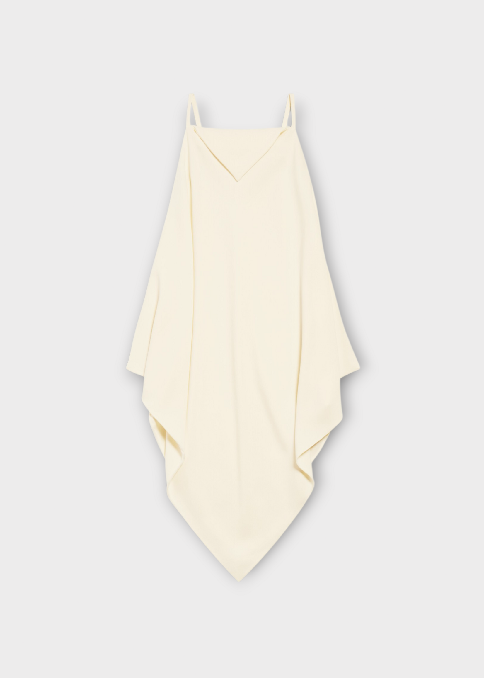 Balenciaga Balenciaga Top, White, Silk & Wool Scarf Top In Ivory #18