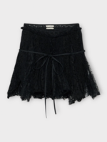 J.W. Anderson J.W.Anderson Skirt, Black, Lace Mini Curtain Skirt In Black
