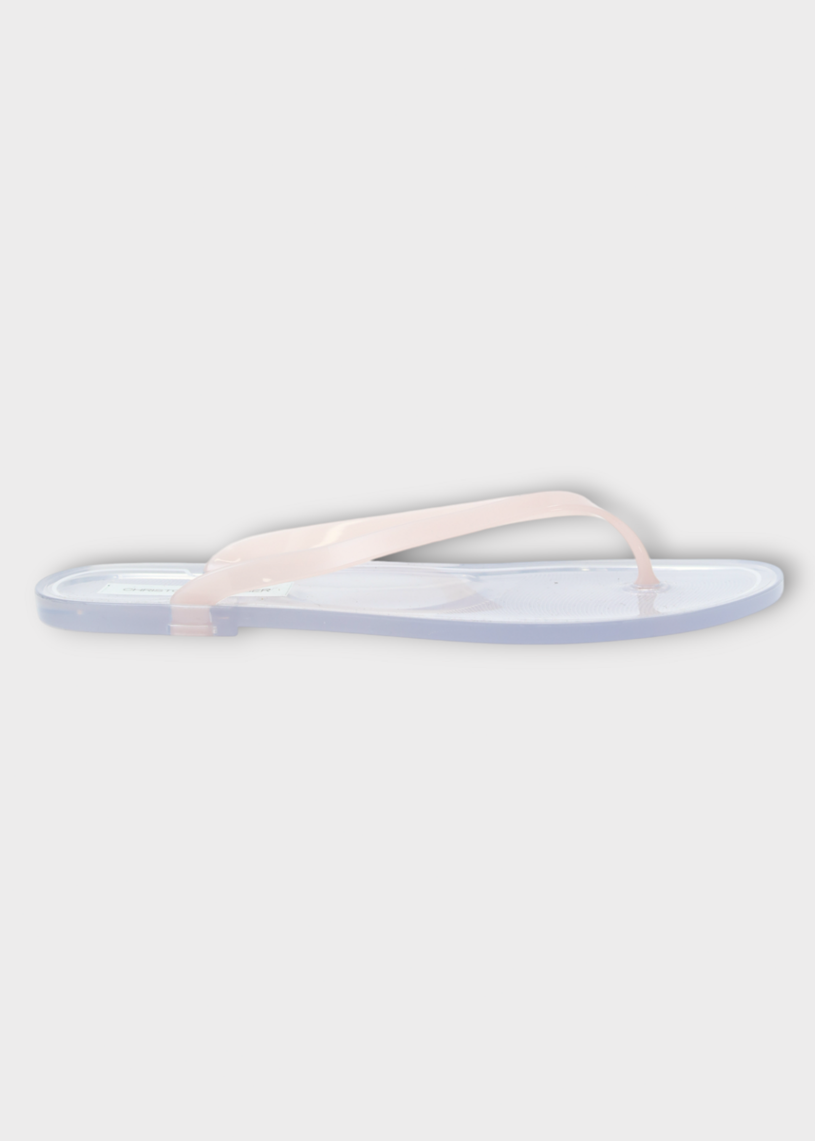 Christopher Esber Christopher Esber Slippers, Pink, Jo Flip Flop In Clear Powder