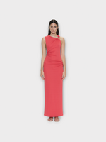 Christopher Esber Christopher Esber Dress, Red, Callisto Trinity Long Tank Dress In Watermelon