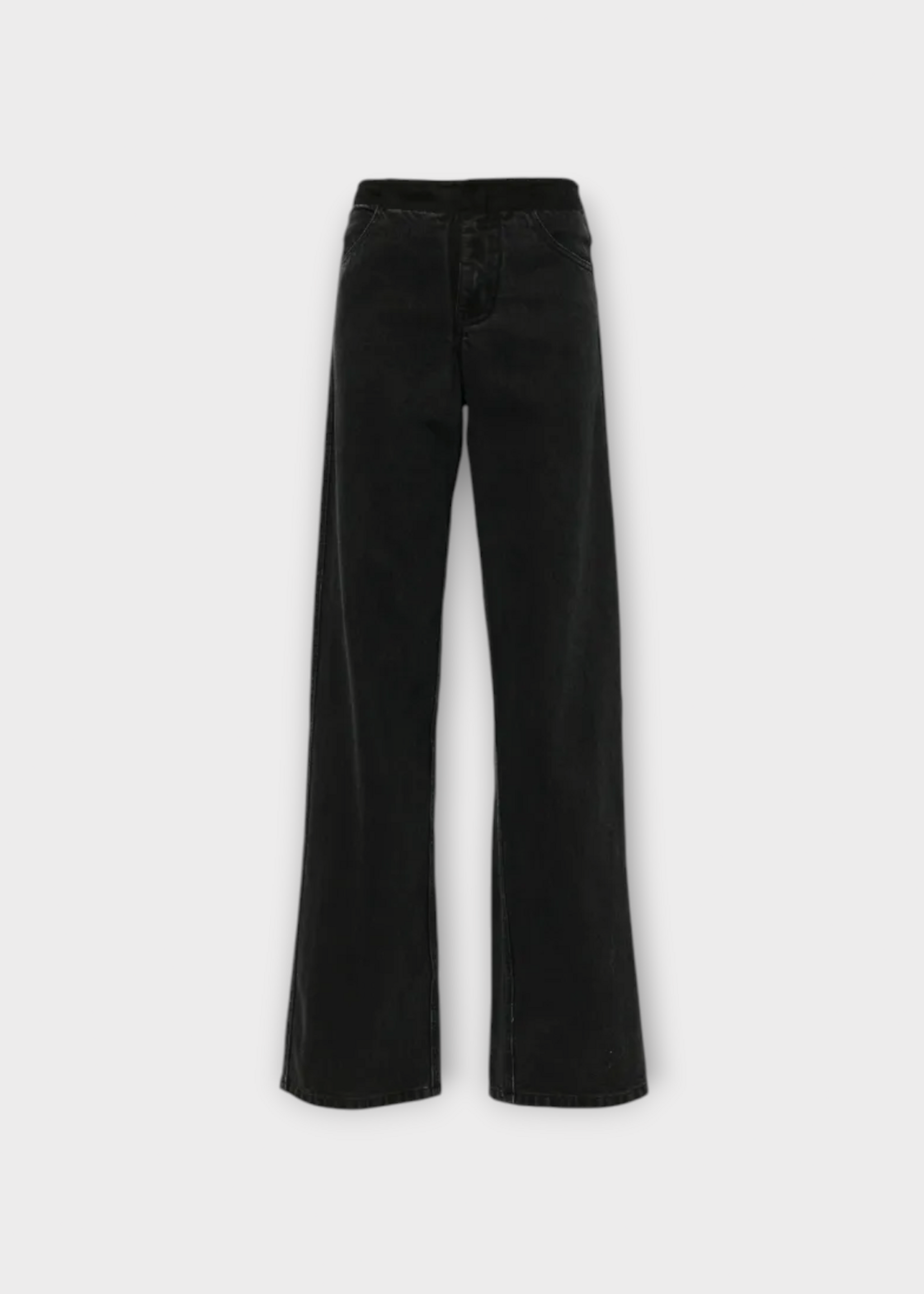Christopher Esber Christopher Esber Jeans, Black, Cotton Denim Deconstructed Pants