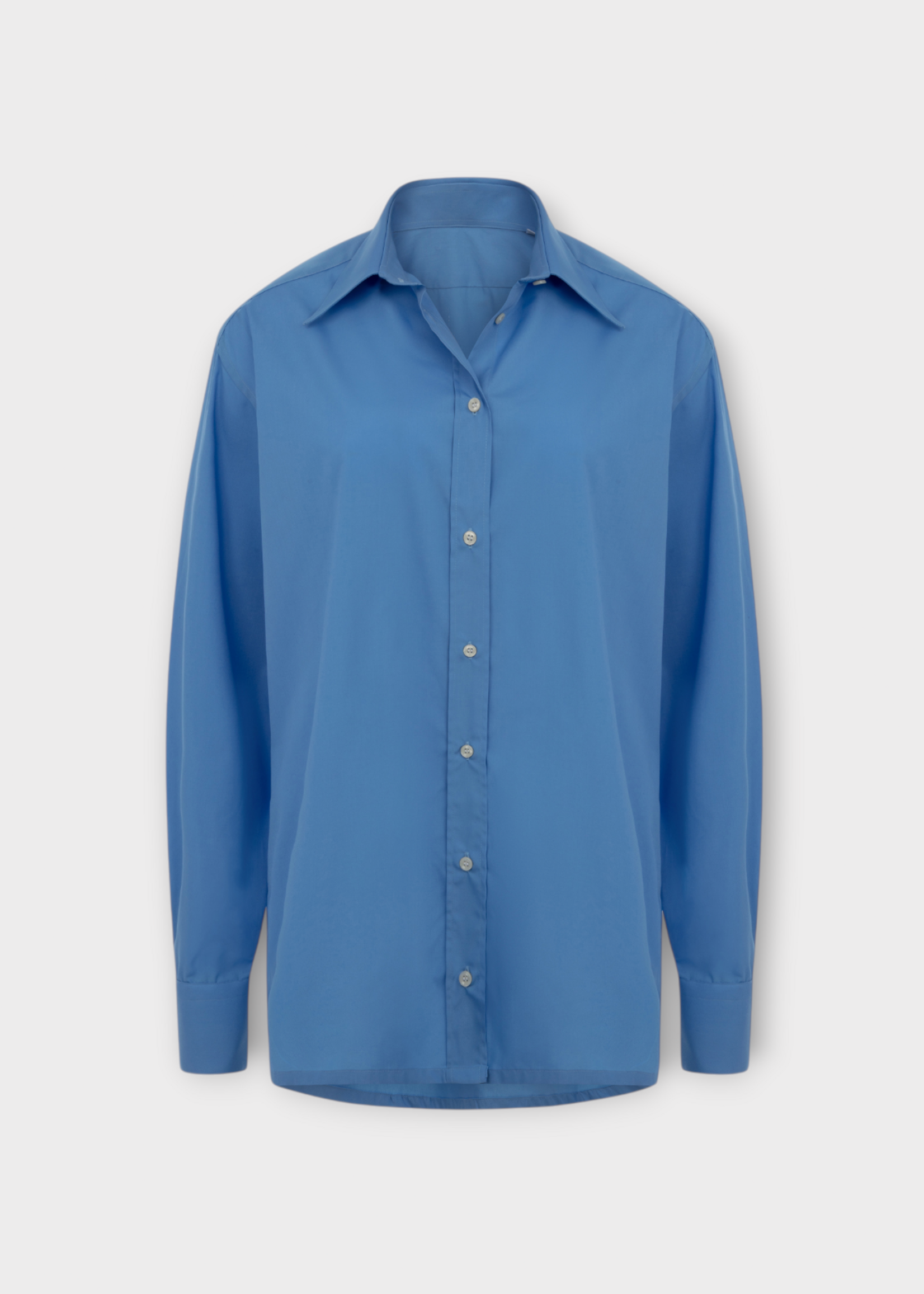 Julie Kegels Julie Kegels Shirt, Blue, Cara Classic Shirt In Blue w/ Jartelle