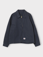 Undercover Undercover Jacket, Navy, Dickies x Undercover Cotton Collared Zipped Jacket In Dark Navy