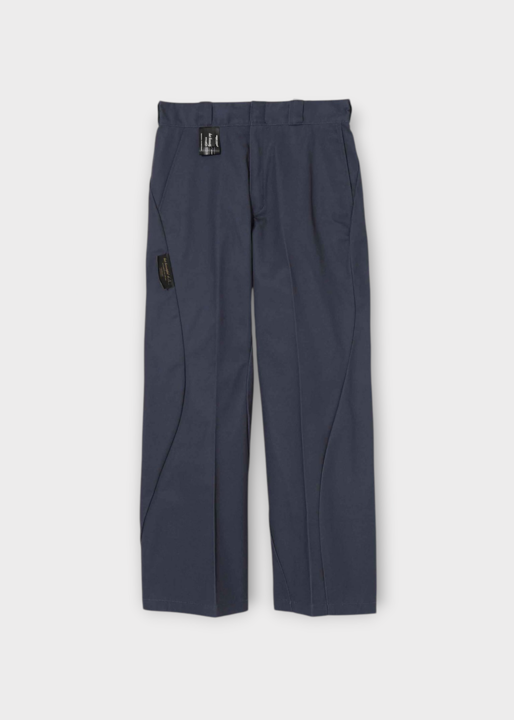 Undercover Undercover Trousers, Navy, Dickies x Undercover Straight Leg Work Pants In Dark Navy