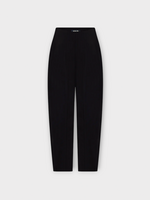 Ashlyn Ashlyn Trousers, Black, Blaine Light Cady High Waist Round Leg Pants