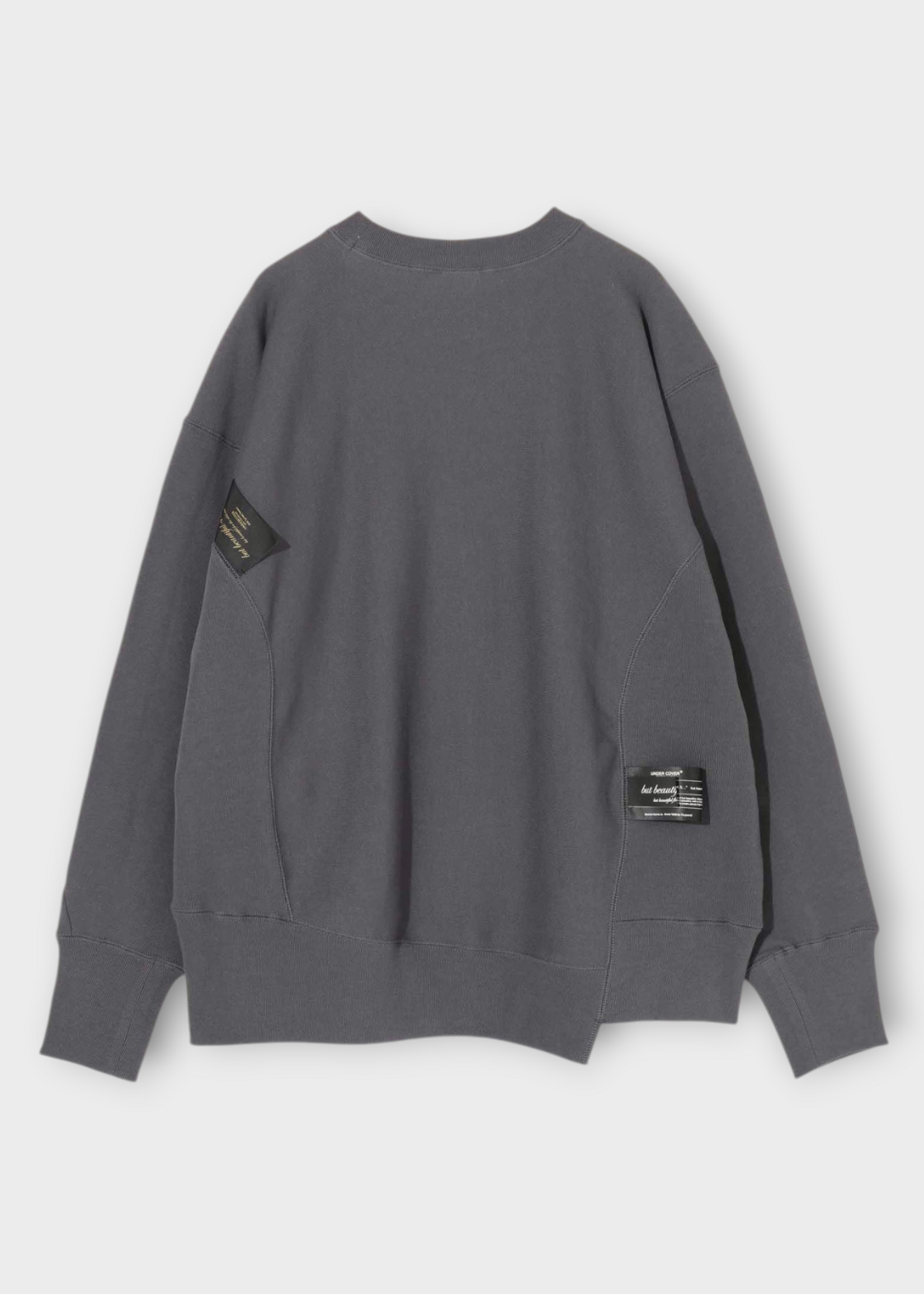 Undercover Undercover Sweatshirt, Grey, Champion x Undercover Cotton Crew Neck Sweater In Gray Purple