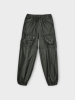 Cecilie Bahnsen Cecilie Bahnsen Trousers, Green, Tnf x Cb Carla Spectra Nylon Pants In Forest Night Green w/ Floral Pattern