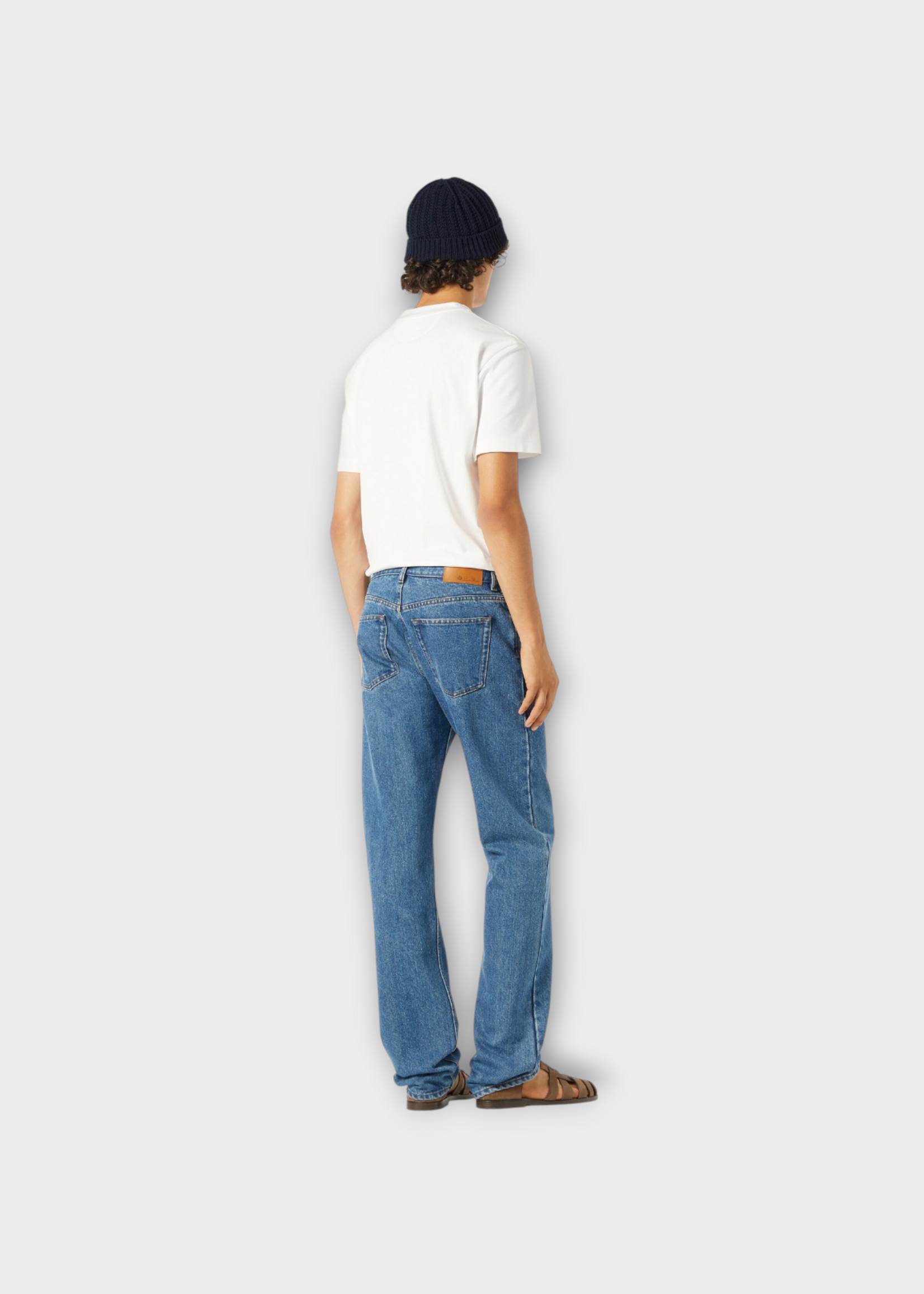 Loro Piana Loro Piana T-Shirt, White, Ray Jersey Cotton Crew Neck T-Shirt