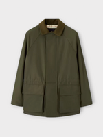 Loro Piana Loro Piana Jacket, Green, Horsey K-Storm Collared Jacket In Tea Leaves