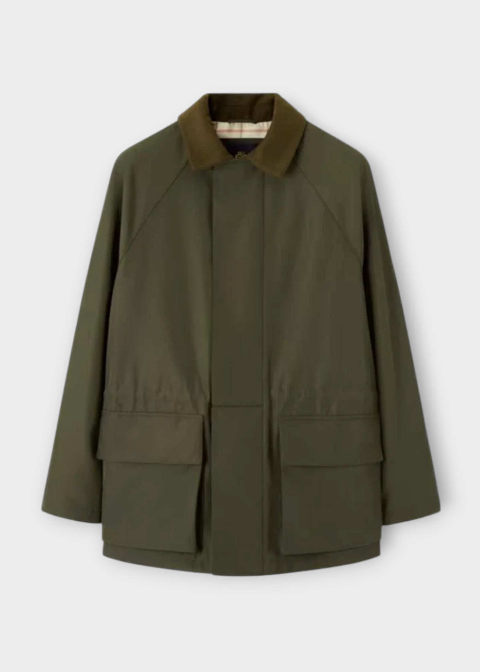 Loro Piana Loro Piana Jacket, Green, Horsey K-Storm Collared Jacket In Tea Leaves