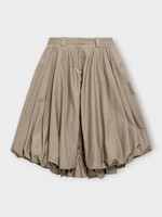 Balenciaga Balenciaga Shorts, Beige, Cotton Mid Waist Balloon Shorts In New Beige #43