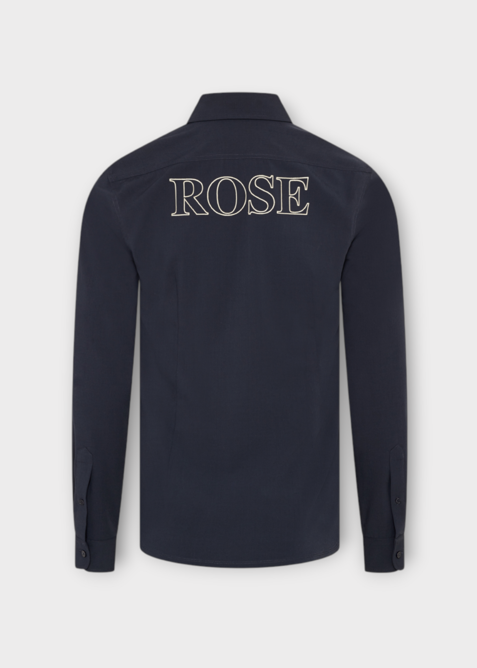 Martine Rose Martine Rose Shirt, Navy, Sleazy Sports Button Up Shirt In Blue Navy w/  "Martine" Print