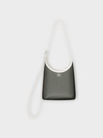 Courreges Courreges Bag, Multi, Small Melt Mesh Tote Bag In Black & Heritage White