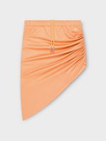 Courreges Courreges Skirt, Orange, Twist Sport Skirt In Pomelo #35
