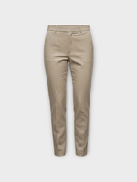 Julie Kegels Julie Kegels Trousers, Beige, Priscilla Pleated Pencil Pants