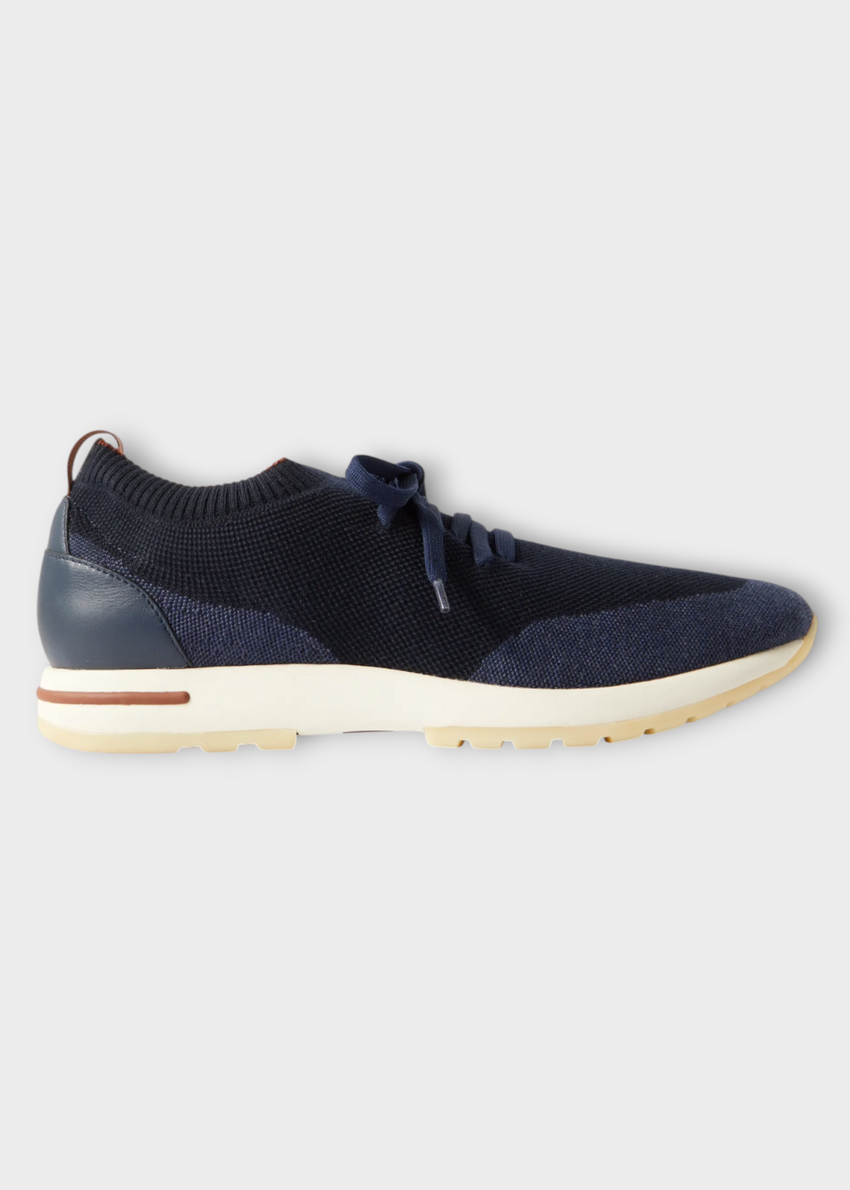 Loro Piana Loro Piana Sneakers, Navy, 360 Flexy Walk Wish Nabuck Alligator In Blue Navy