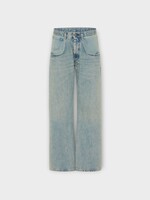 Maison Margiela Maison Margiela Jeans, Blue, 5 Pockets  Straight Leg Denim Pants In Ice Blue