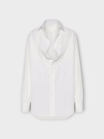 Maison Margiela Maison Margiela Shirt, White, Folded Collar Long Sleeve Shirt In White