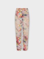 Martine Rose Martine Rose Jeans, Print, 5 Pocket Relaxed Fit Denim Pants In Multicolour w/ Fruits Print