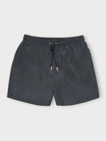 Orlebar Brown Orlebar Brown Swimwear, Black, Boxer III Drawcord Swim Trunks in Granite