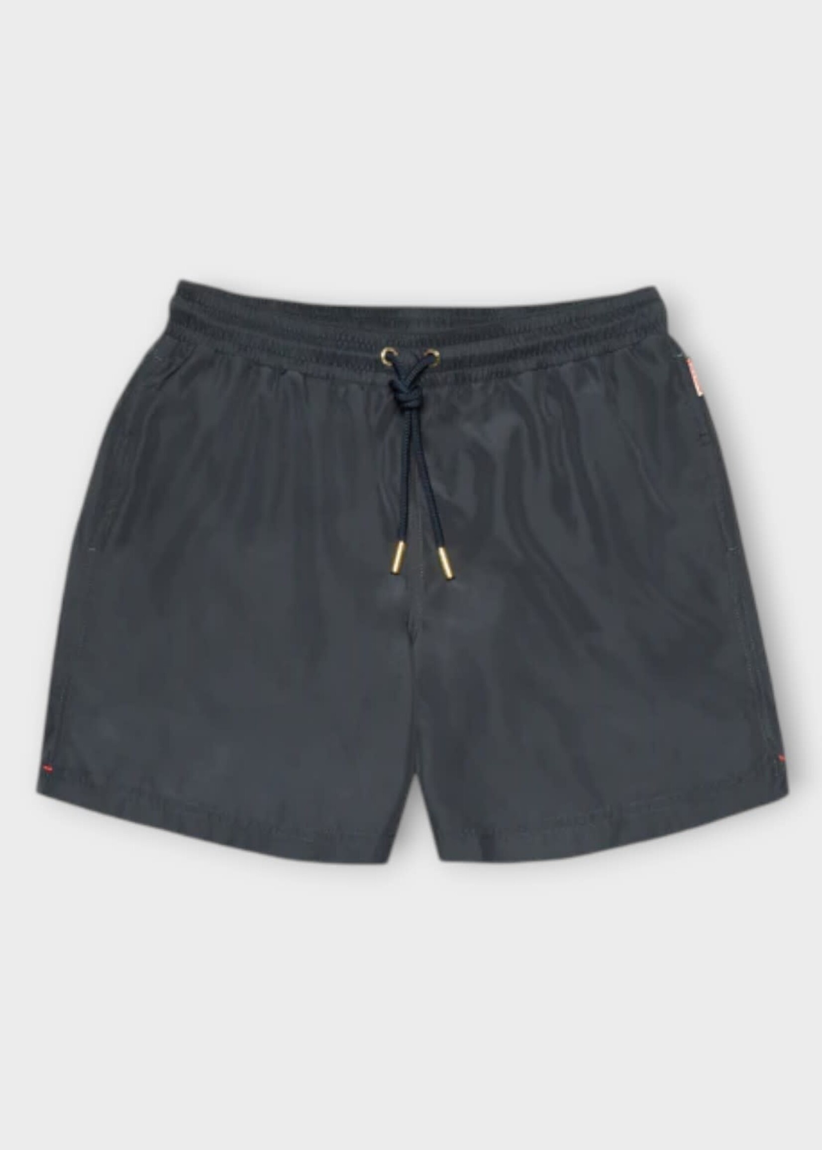 Orlebar Brown Orlebar Brown Swimwear, Black, Boxer III Drawcord Swim Trunks in Granite