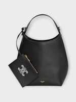 Celine Celine Bag, Black, Supple & Smooth Calfskin Small Hobo Shoulder Bag