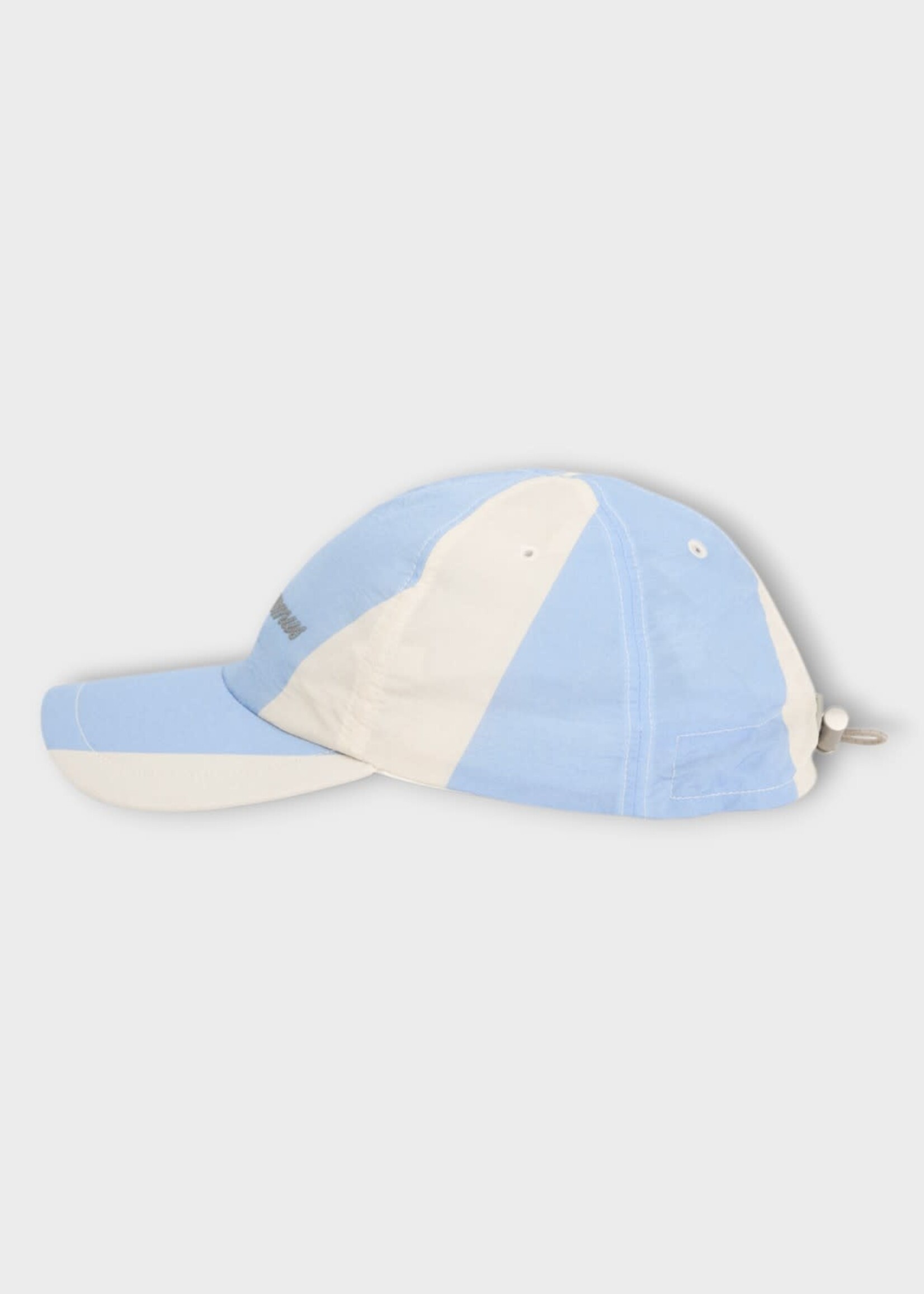 Jacquemus Jacquemus Hat, Print, Baluchon Nylon Baseball Cap w/ Maxi Stripes Print