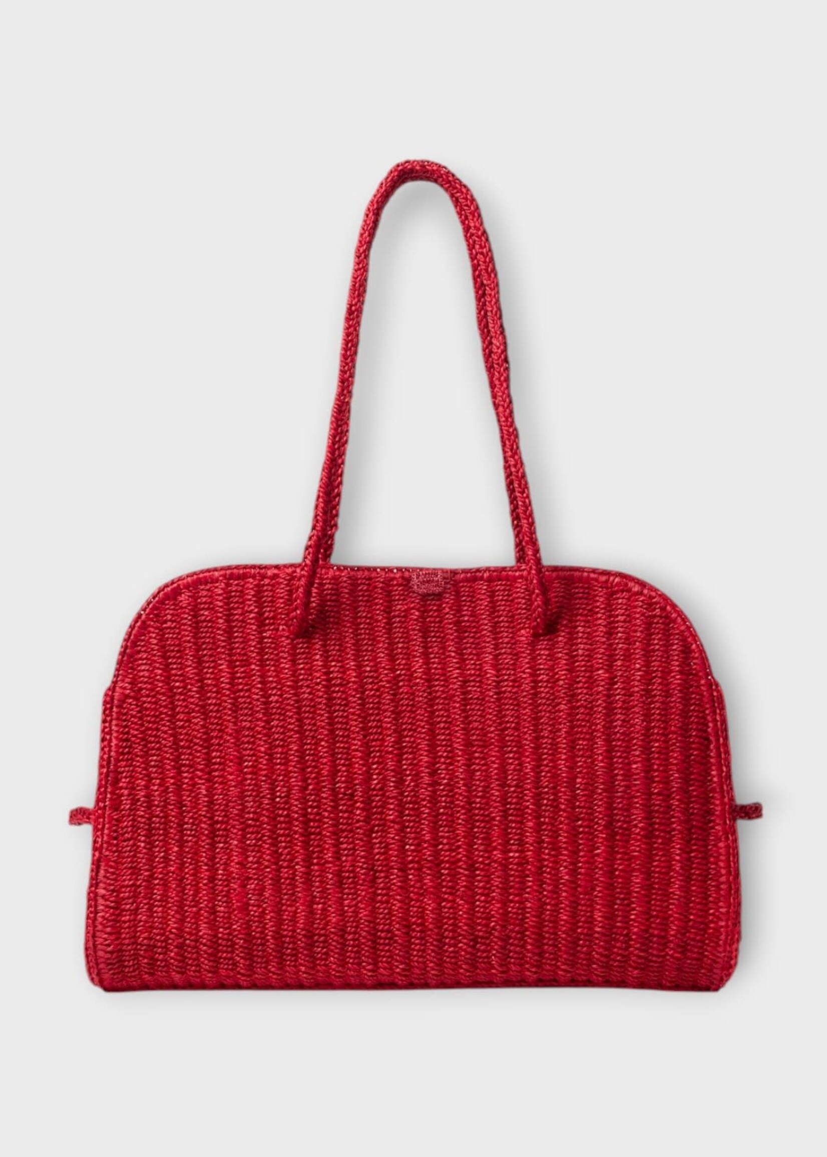Jacquemus Jacquemus Bag, Red, Le Turismo Raphia In Red