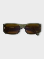 Jacquemus Jacquemus Sunglasses, Green, Les Lunettes Jac195 In Dark Green Matt