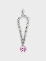 Marie Adam-Leenaerdt Marie Adam-Leenaerdt Necklace, Pink, Tbc Set Necklace In Brass w/ Pink Pendant