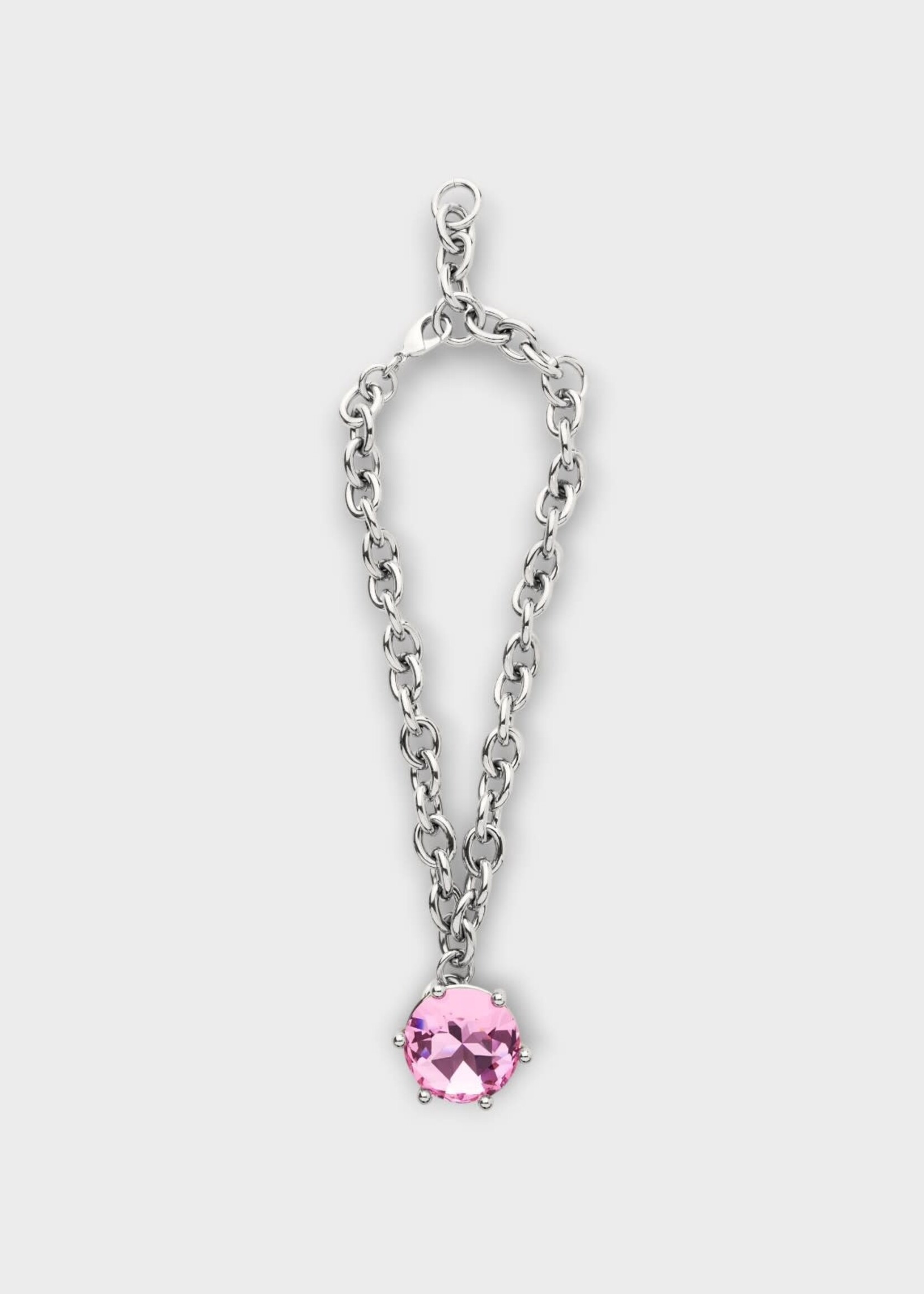 Marie Adam-Leenaerdt Marie Adam-Leenaerdt Necklace, Pink, Tbc Set Necklace In Brass w/ Pink Pendant