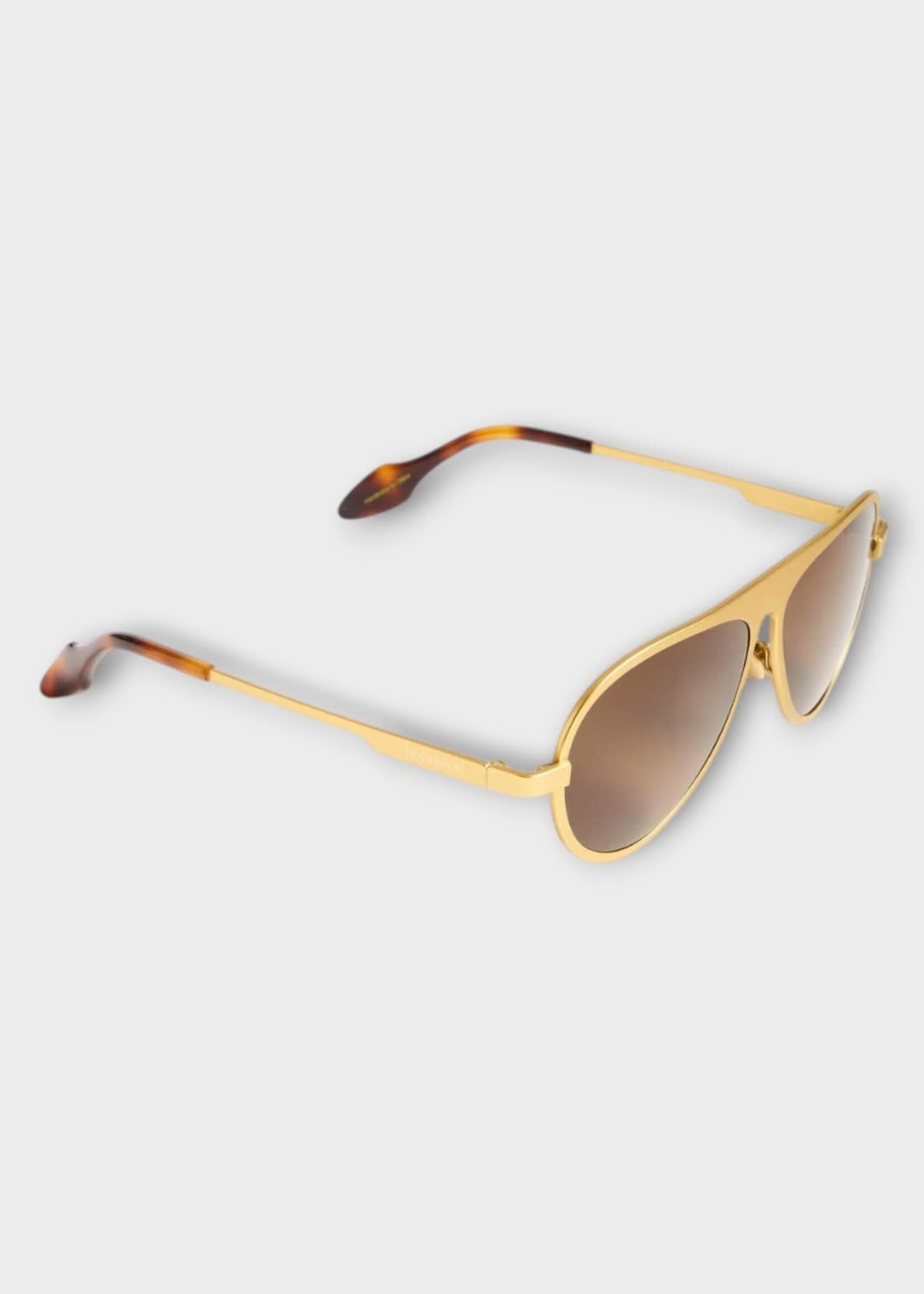 J.W. Anderson J.W.Anderson Sunglasses, Gold, Jwa05-Aviator Titanium Frame In Gold