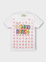 Conner Ives Conner Ives T-Shirt, White, Reconstituted Mop And Pailette T-Shirt