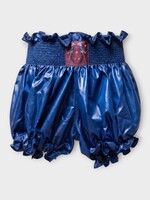 Conner Ives Conner Ives Shorts, Blue, Nylon Ruffled Bloomer Shorts
