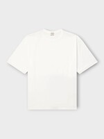Massimo Alba Massimo Alba T-Shirt, White, Nevis Cotton Jersey Crew Neck In Soft White