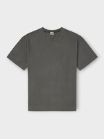 Massimo Alba Massimo Alba T-Shirt, Grey, Nevis Cotton Jersey Crew Neck In Smoky Grey