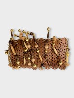 Rabanne Rabanne Bag, Brown, Wood Nano Bag In Brown
