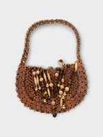 Rabanne Rabanne Bag, Brown, Wood Hand Bag in Brown