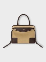 Loewe Loewe Bag, Multi, Amazona 180 Leather Small Bag In Gold & Chocolate