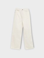 Loewe Loewe Jeans, White, Cotton Anagram Mid Waist Baggy Jeans In White