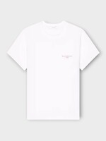 Givenchy Givenchy T-Shirt, White, Cotton Slim Fit T-Shirt In White w/ Embroidery