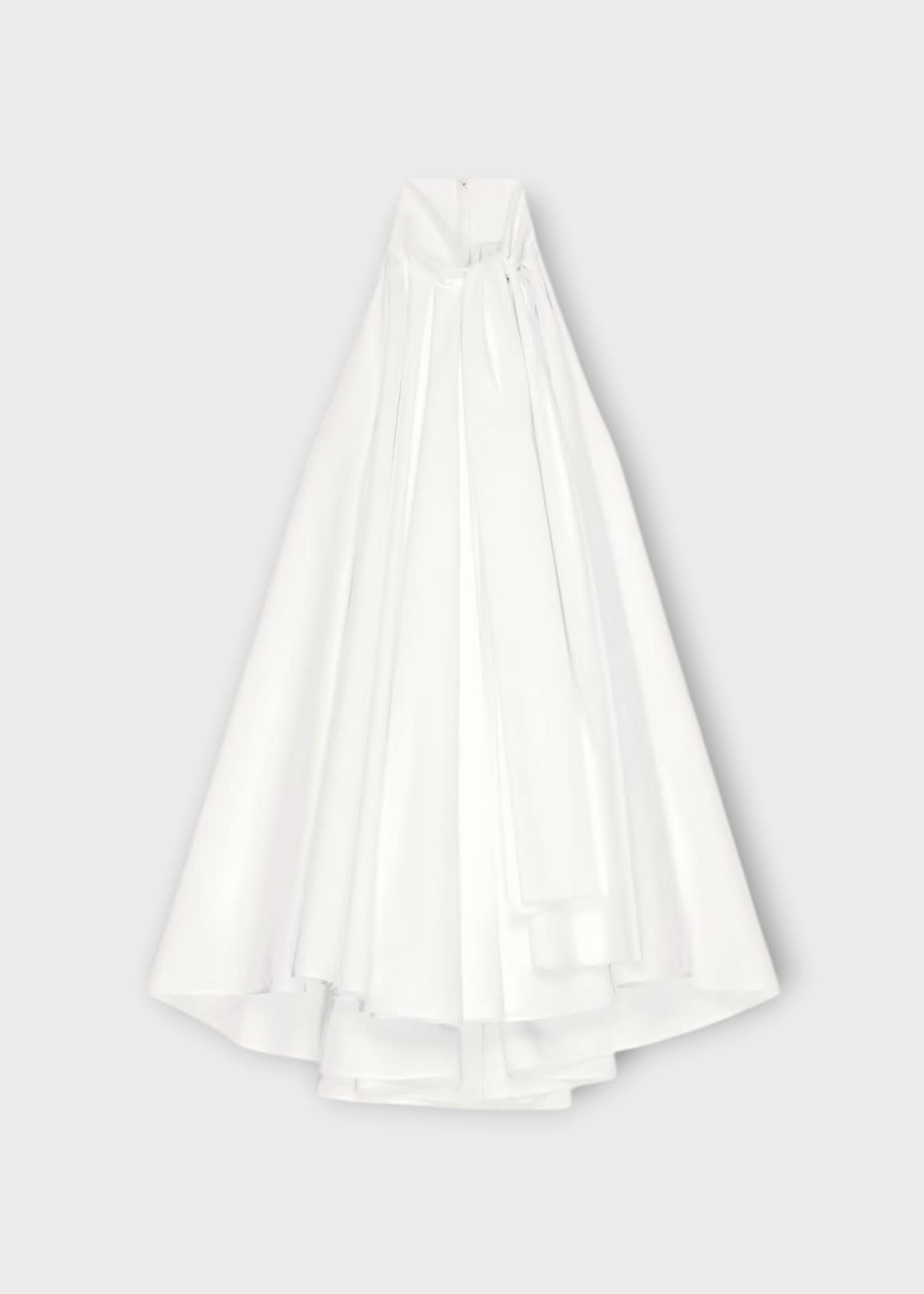 Givenchy Givenchy Dress, White, Cotton Sleeveless Mini Dress In White w/ Bow