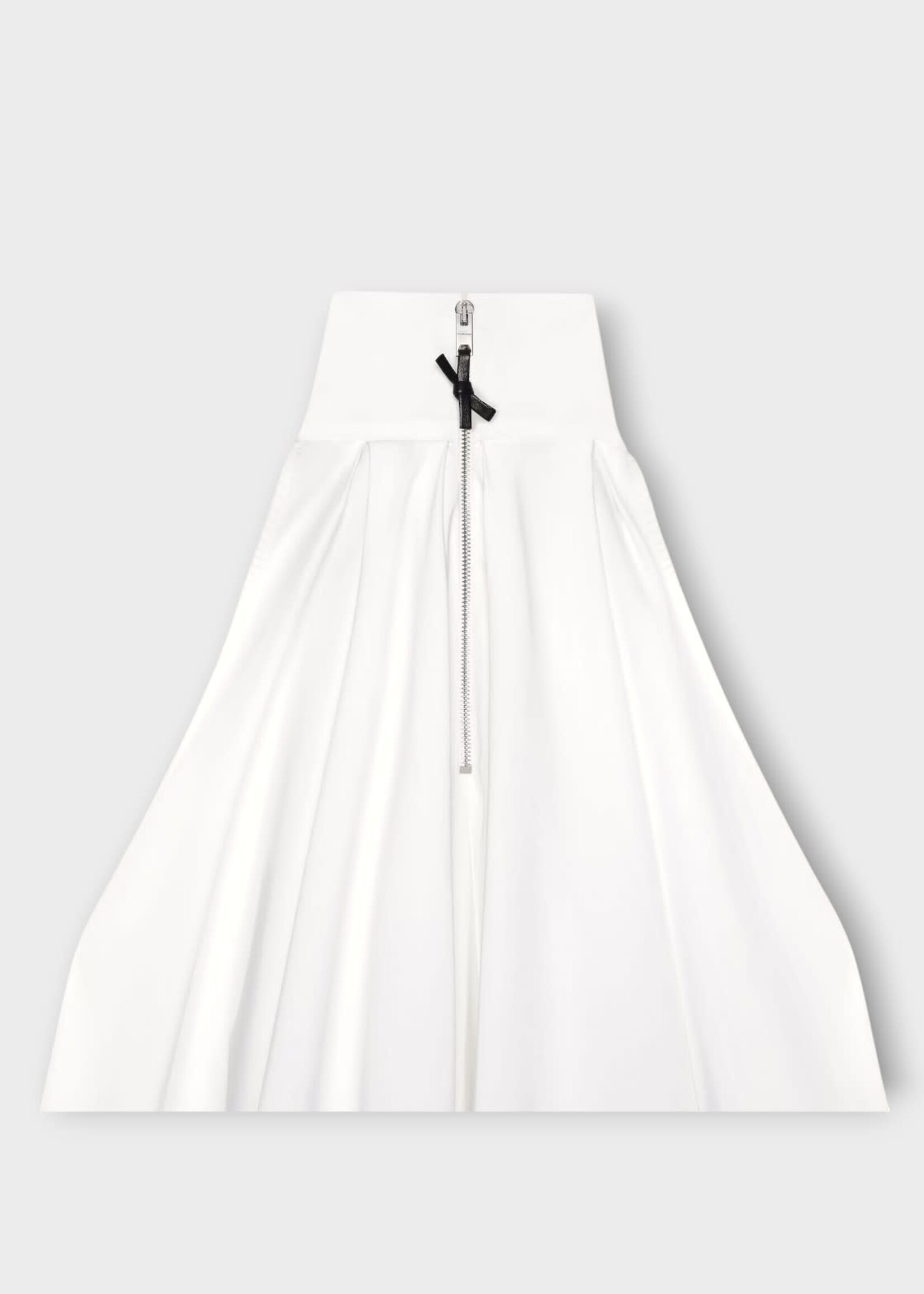 Givenchy Givenchy Dress, White, Cotton Sleeveless Mini Dress In White w/ Bow