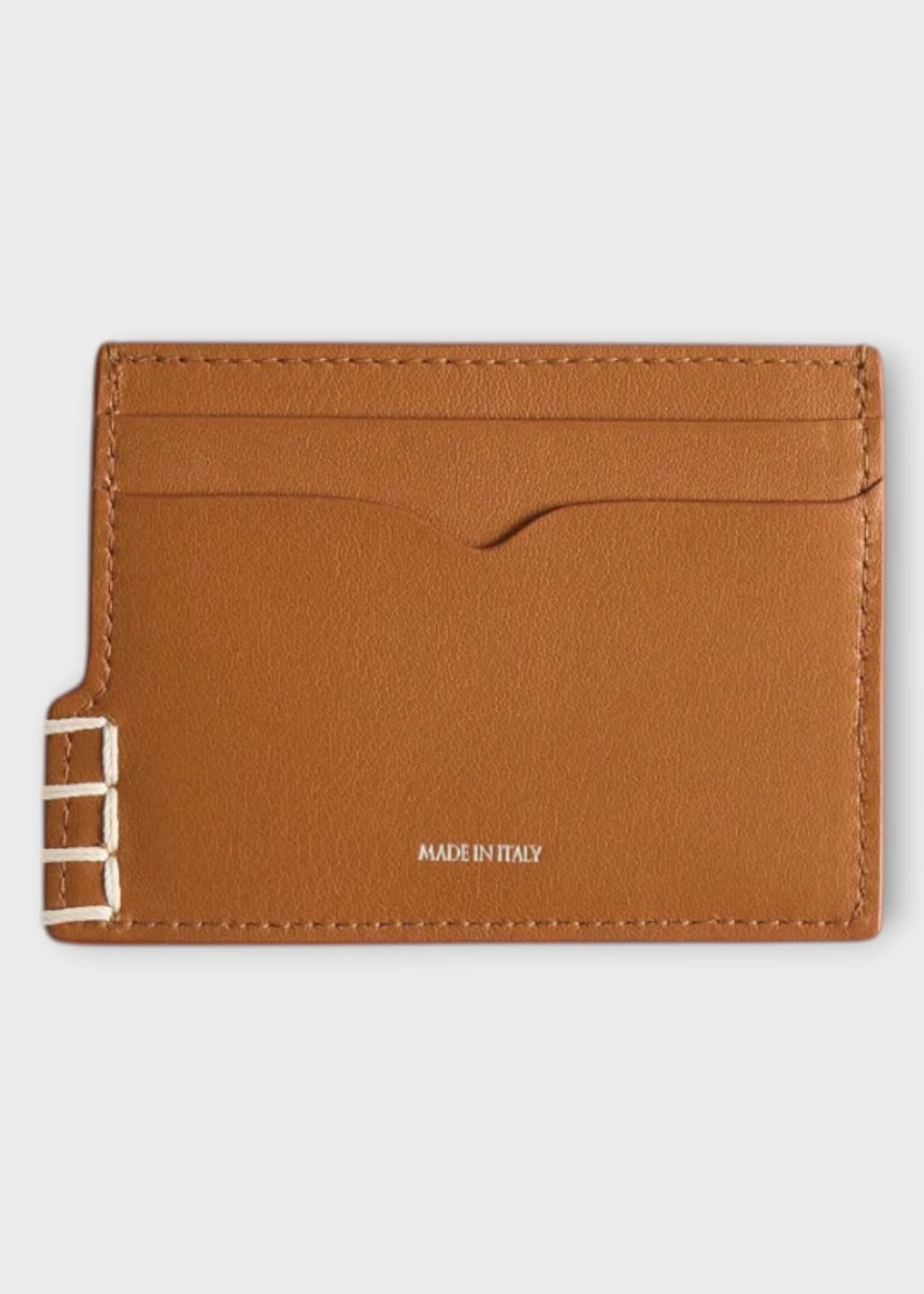 J.W. Anderson J.W.Anderson Wallet, Brown, Loafer Folding Card Holder In Tan