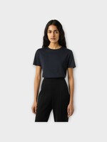 Loro Piana Loro Piana T-Shirt, Blue Navy, Levo Silk & Cotton T-Shirt In Blue Navy