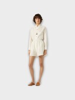 Loro Piana Loro Piana Shirt, Brown, Andre' Linen & Wirgin Wool  Shirt In Nougat